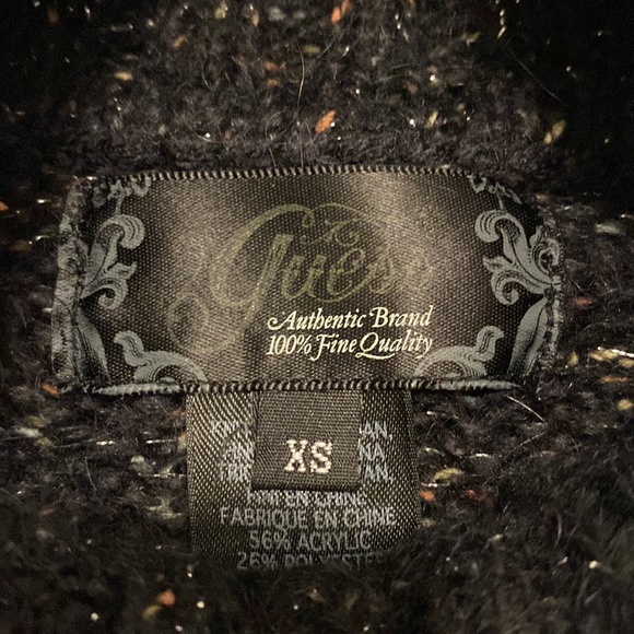 Guess Cropped Turtleneck Knot Sweater - Picture 3 of 3